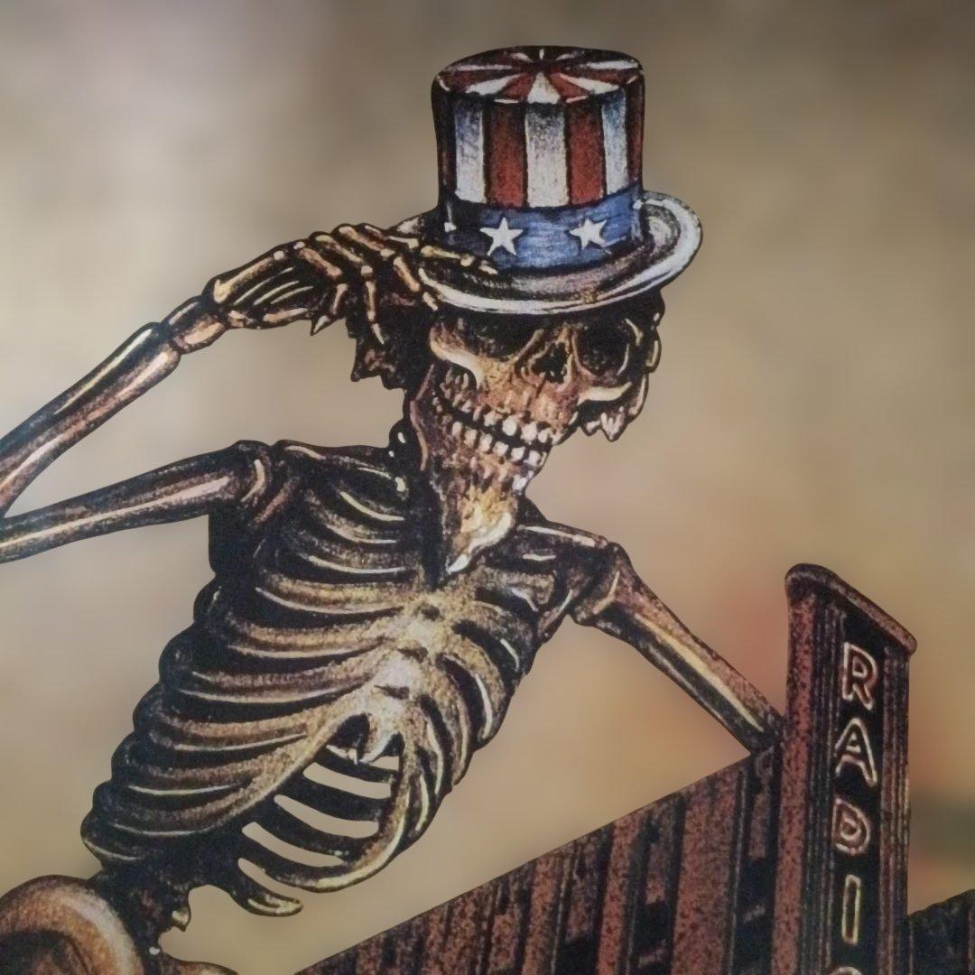 GRATEFUL DEAD 1980 ポスター ラジオシティ・ミュージックホール