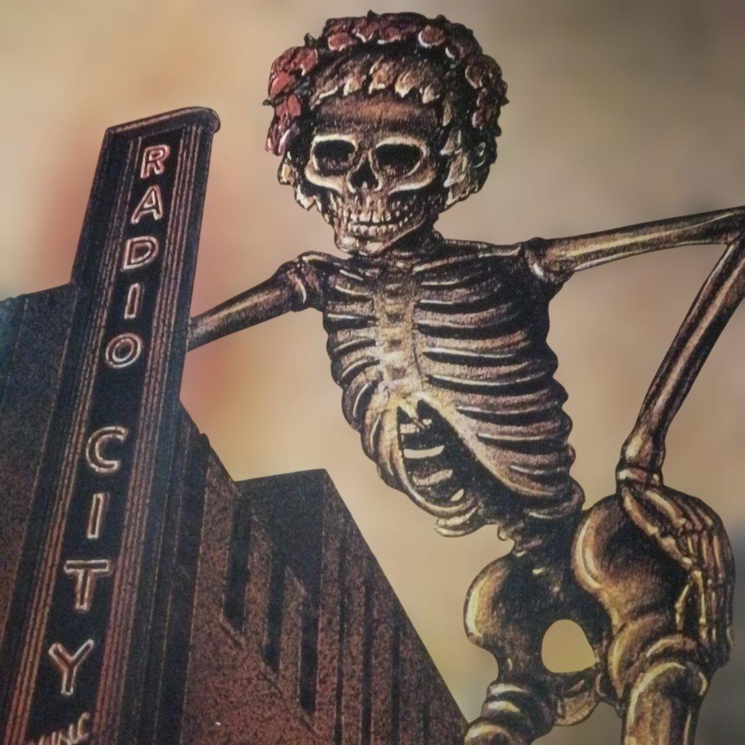 GRATEFUL DEAD 1980 ポスター ラジオシティ・ミュージックホール