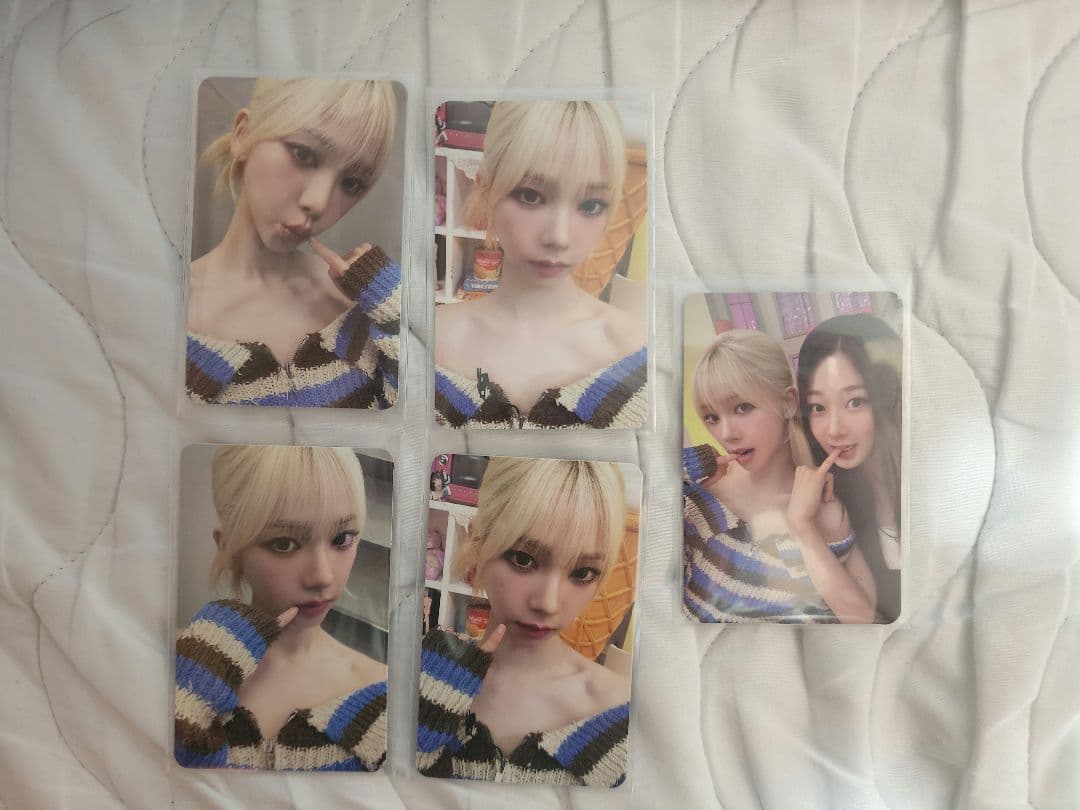 aespa unboxing event カリナ コンプ