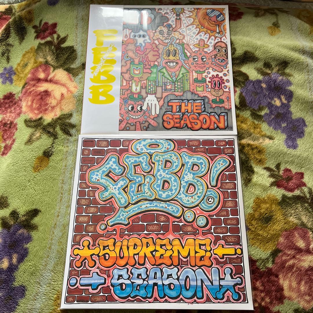 新品未開封 LP 2作品セット 特典付FEBB/THE SEASON等 レコード