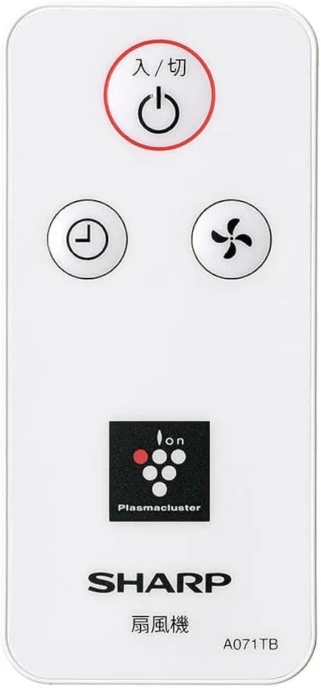 シャープ 扇風機 リズム風 プラズマクラスター7000 PJ-R3AS-W
