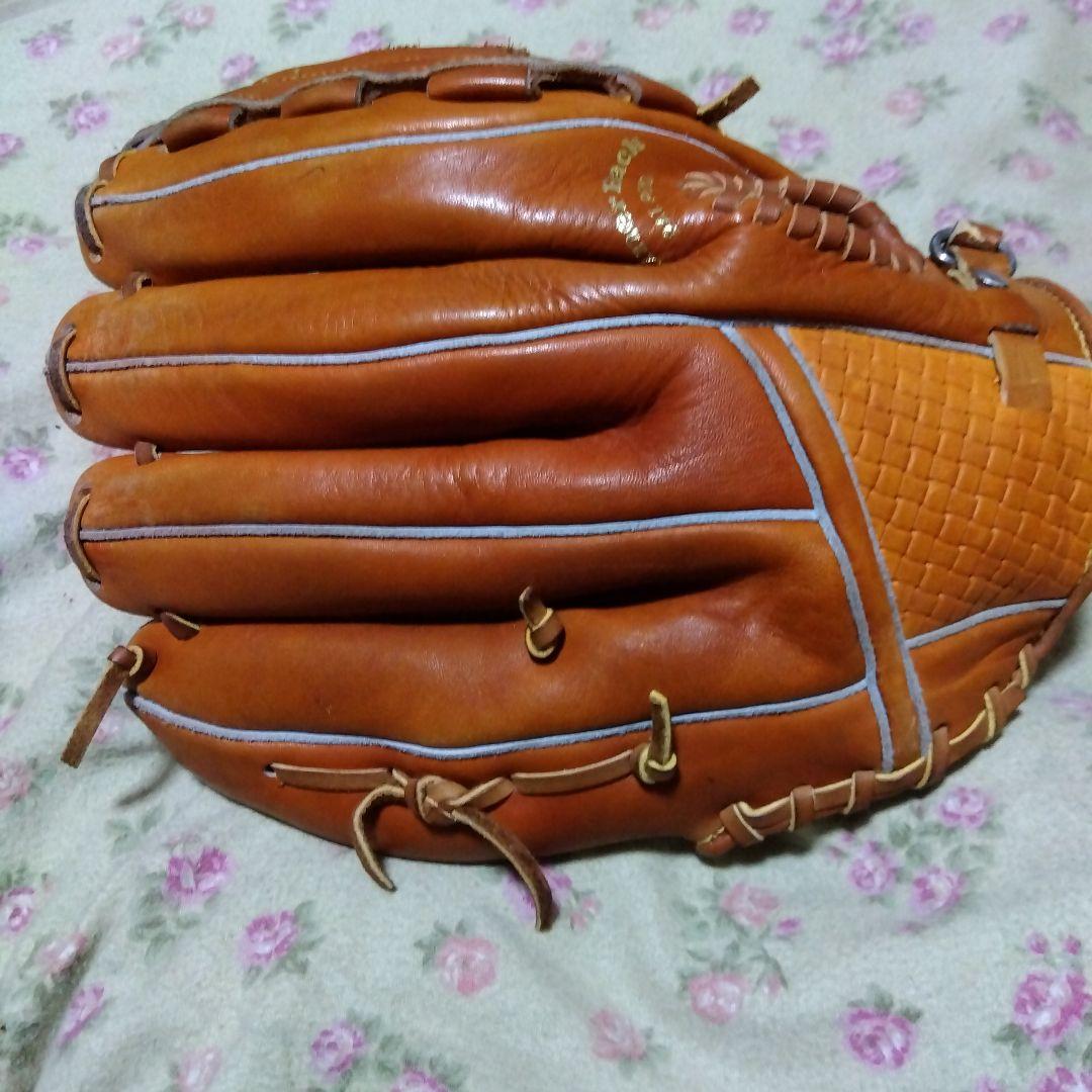ミズノ GIANTS レザーグローブ ブラウン小林繁 バージョン