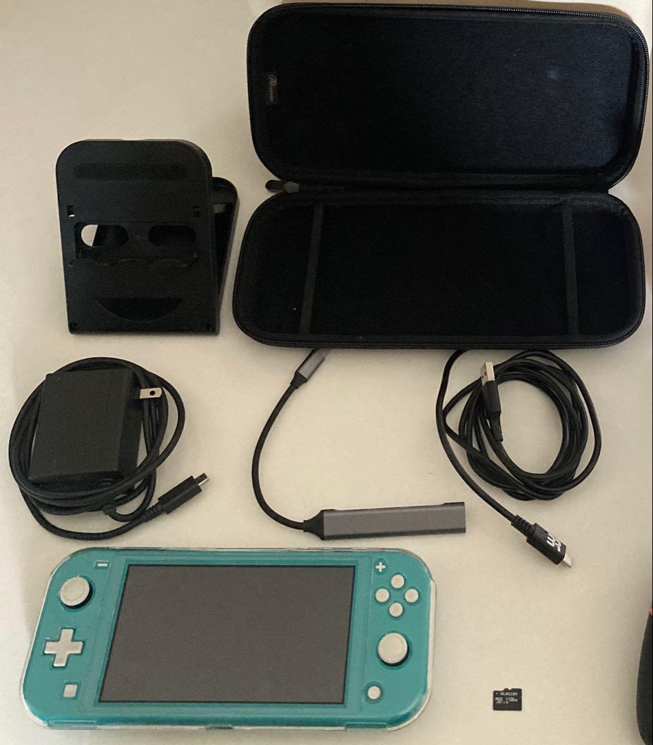（箱無し中古）Nintendo Switch Lite本体 ターコイズブルー