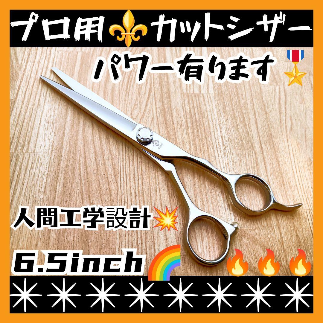 パワー有⭐️理美容師プロ用シザーカットバサミハサミ★トリマートリミングペットも良