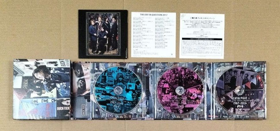 BUCK-TICK CATALOGUE 1987-2016 初回限定盤A BD付