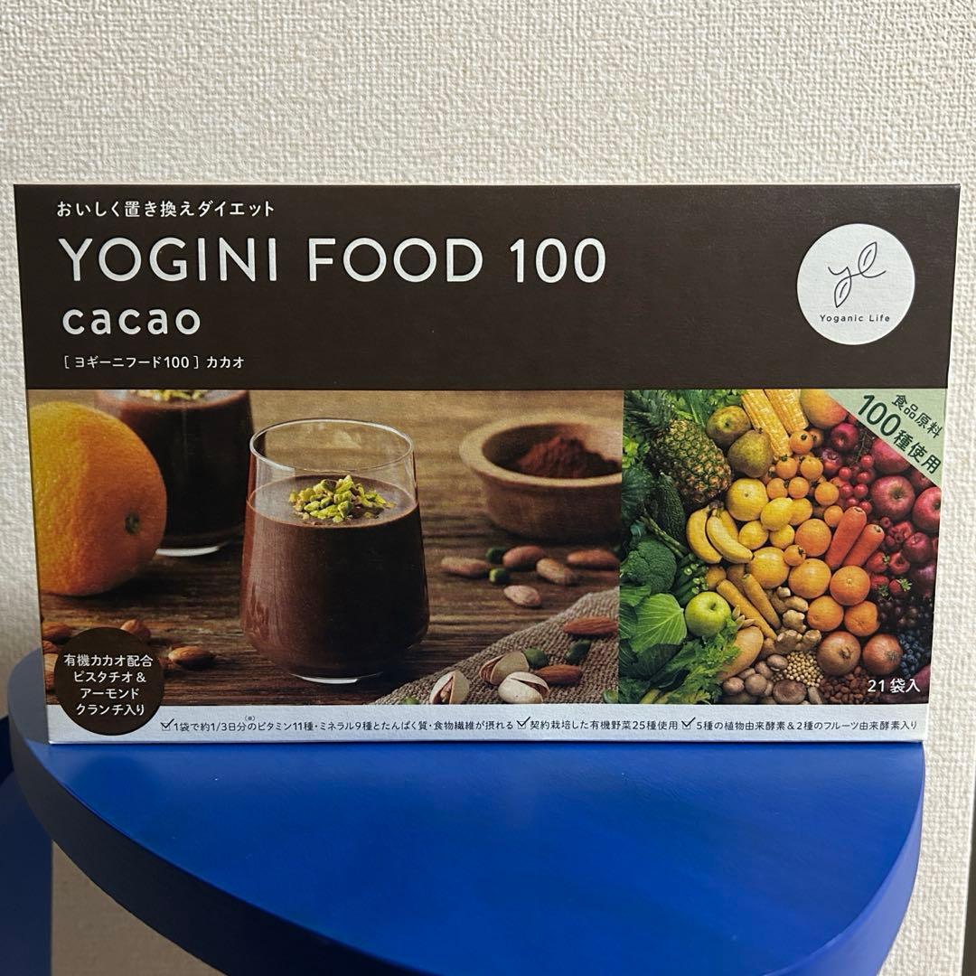 YOGINI FOOD 100 cacao 1箱分