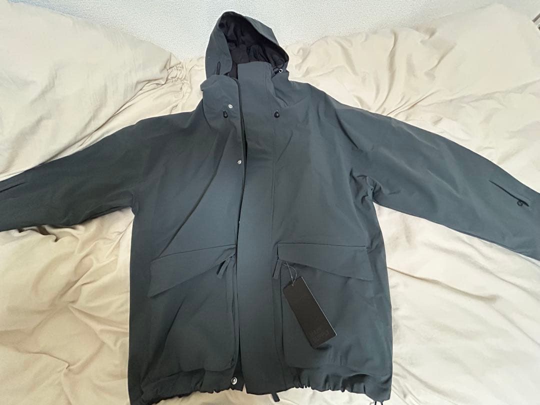 25-26 スノーボードウェア MAHF チャコールグレー L