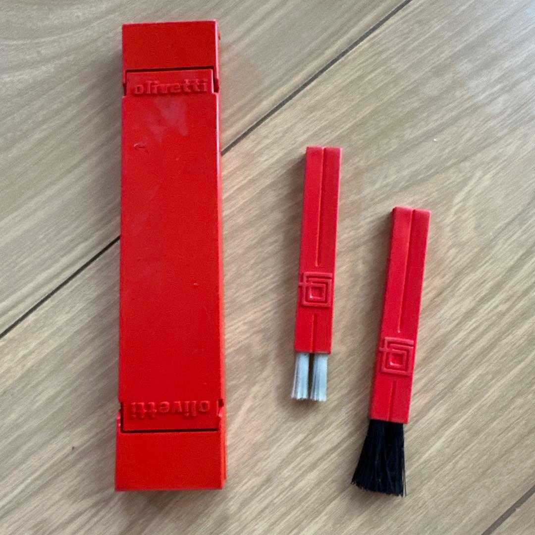 valentfine 赤 タイプライター バケツ