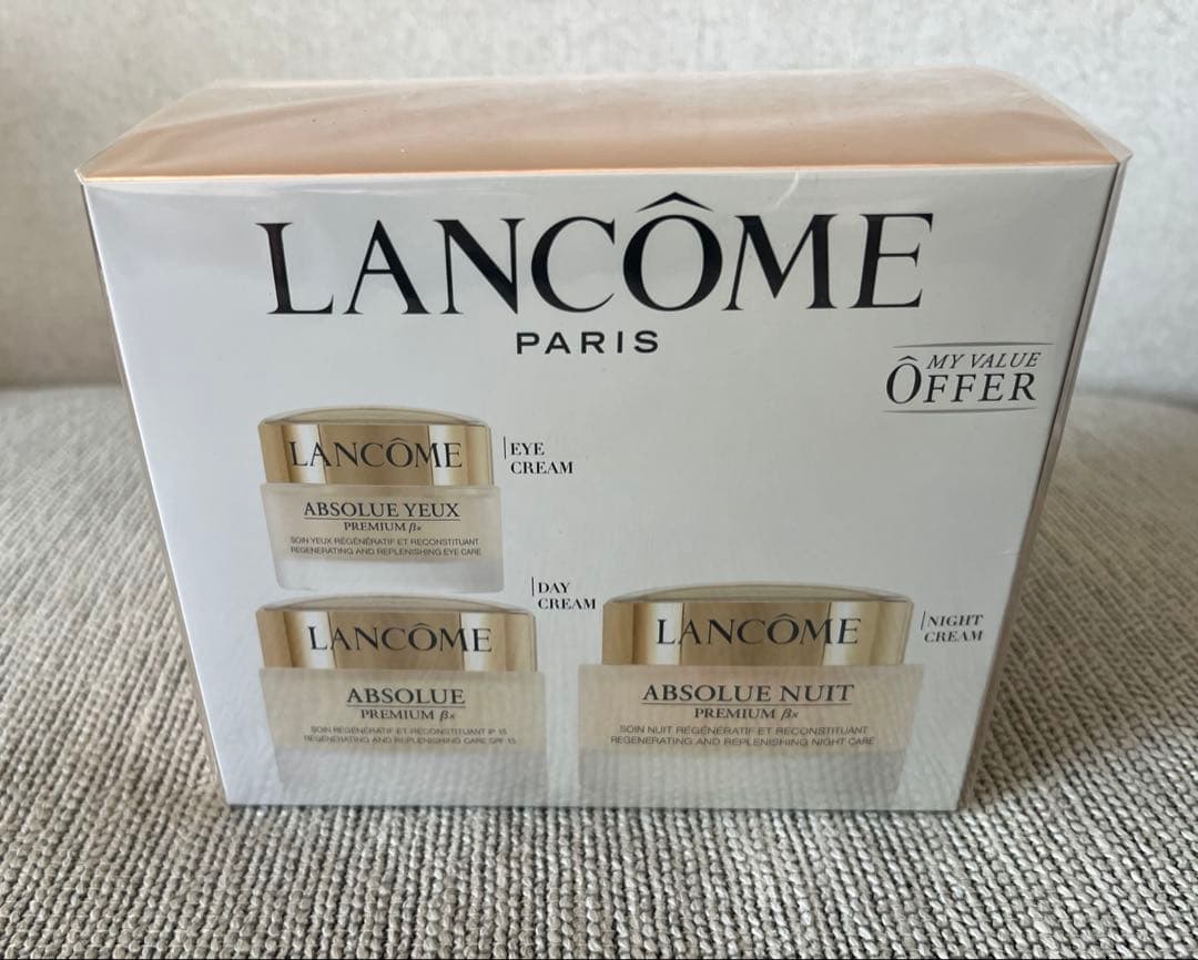 【新品未使用未開封】ランコム　アプソリュ　デイ　＆ナイトクリーム　アイクリーム