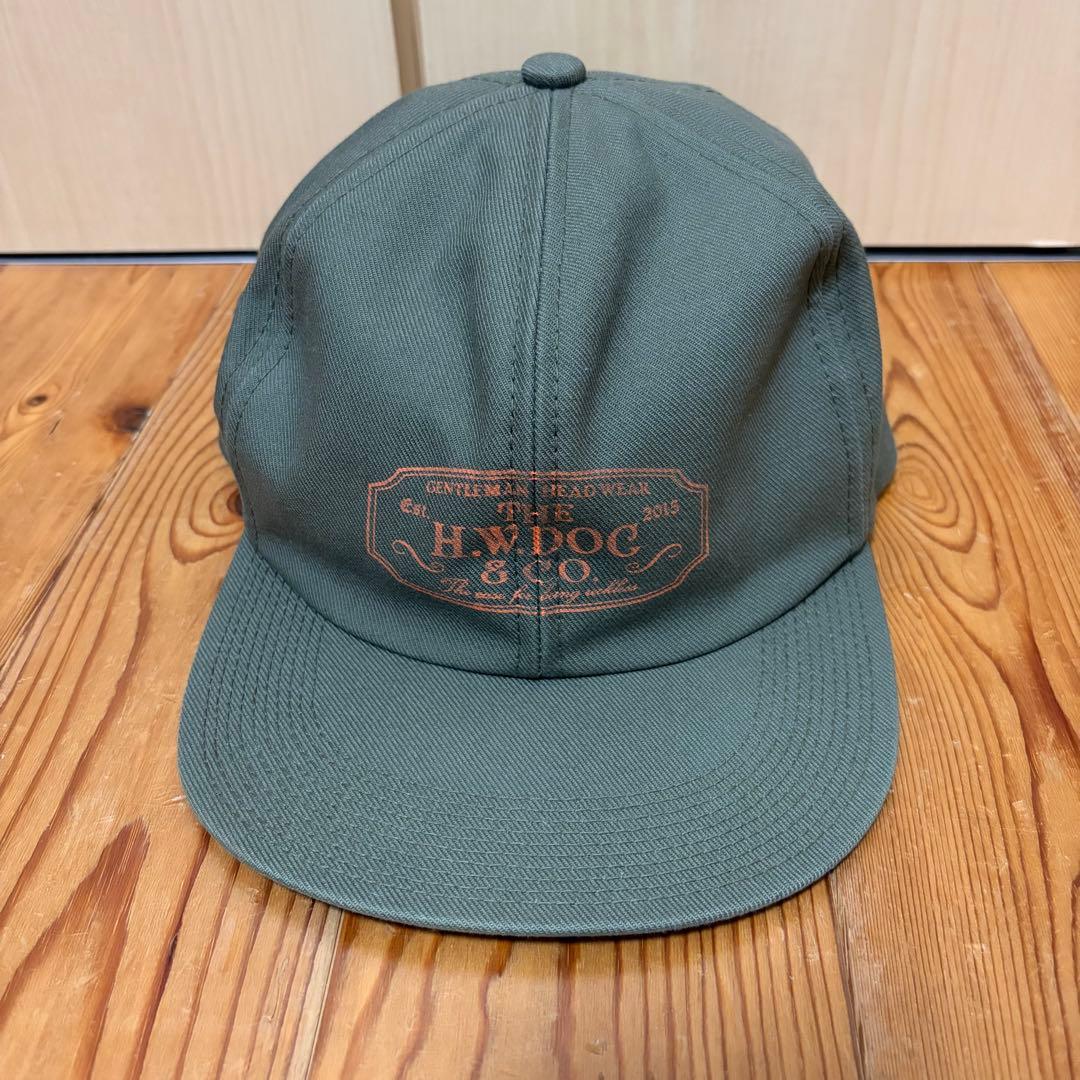 THE H.W.DOG & CO. キャップ　カーキ