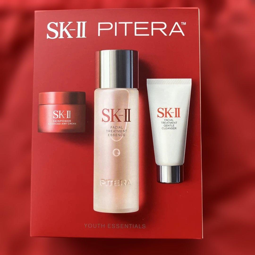 SK-II ピテラ　ユース　エッセンシャルセット＋コットン＋試供品