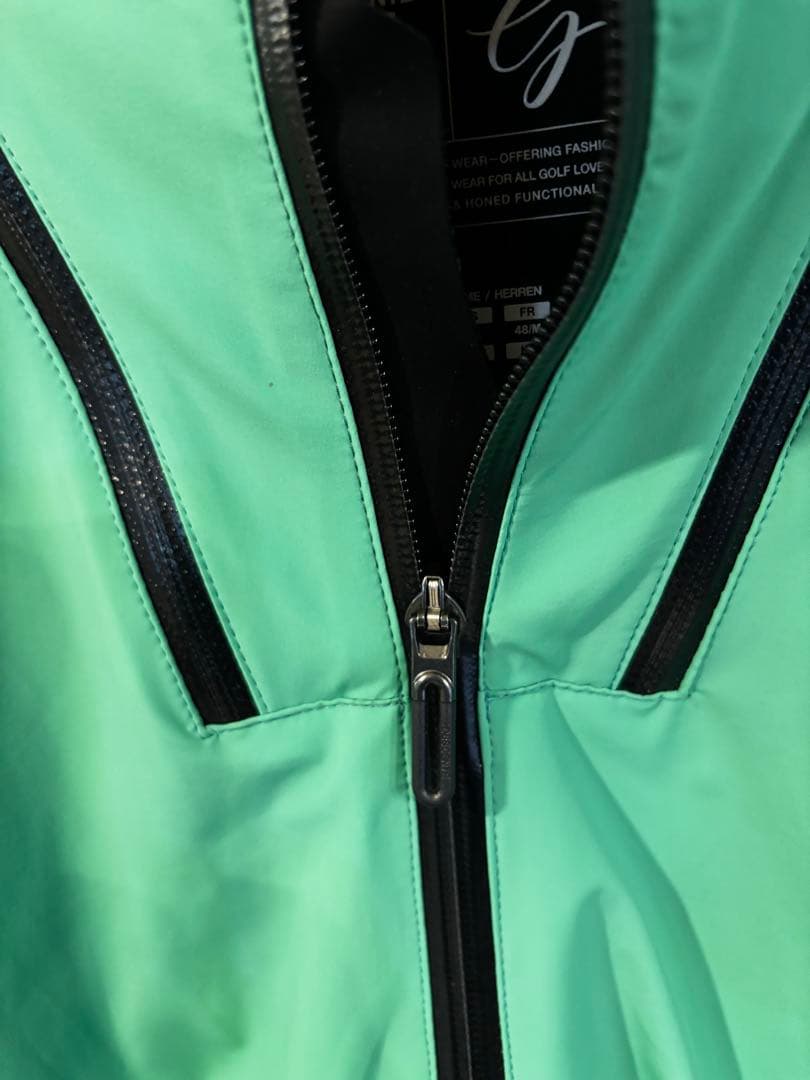 美品　DESCENTE GOLF 3レイヤー ウィンド ジャケット デサント