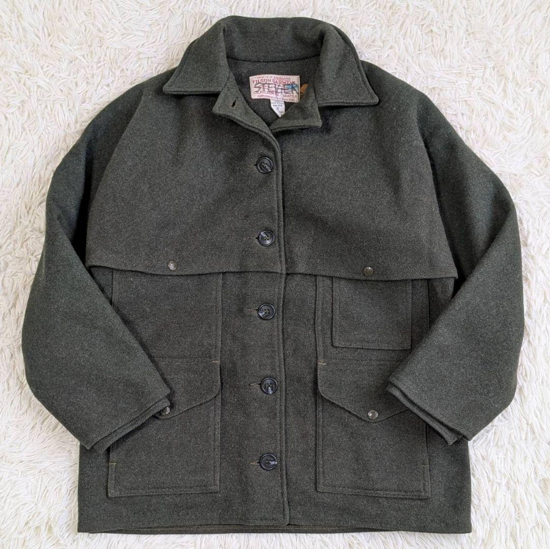 FILSON USA製 ダブルマッキーノ クルーザージャケット カーキ S