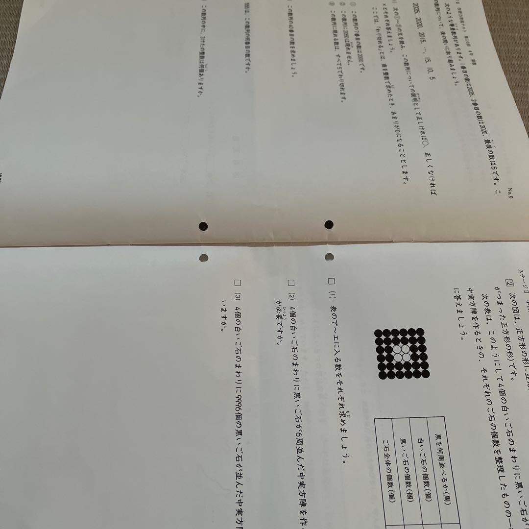 2025年 日能研 4年 ステージⅡ 育成テスト【前期】4科目