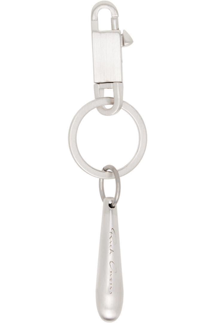 RICK OWENS シルバー Concordians Teardrop