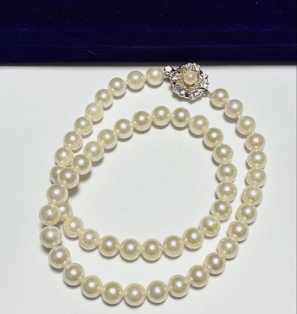 あこや真珠 ネックレス　パール　約7mm テリ良好　入学　卒業式　冠婚葬祭