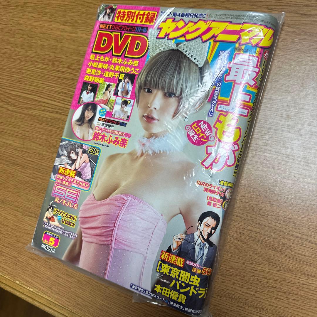 最上もが　ヤングアニマル