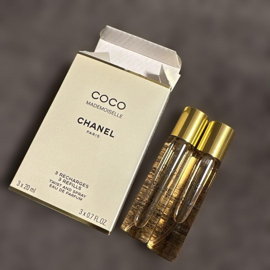 CHANEL ココ　マドモアゼル　ツィスト&スプレイ(リフィルのみ)2本