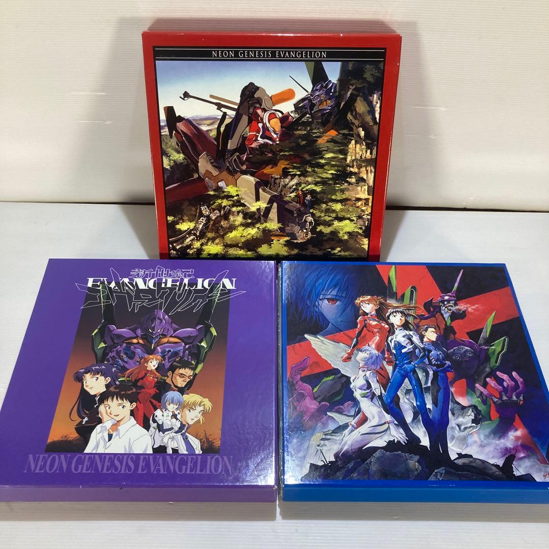 初回 新世紀エヴァンゲリオン レーザーディスク版 全14巻セット 帯付き