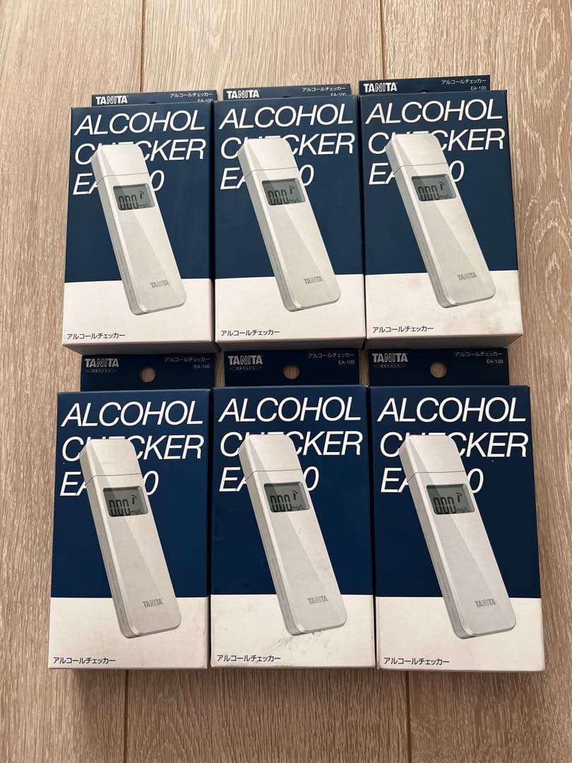 タニタ アルコールチェッカー EA-100 6個セット