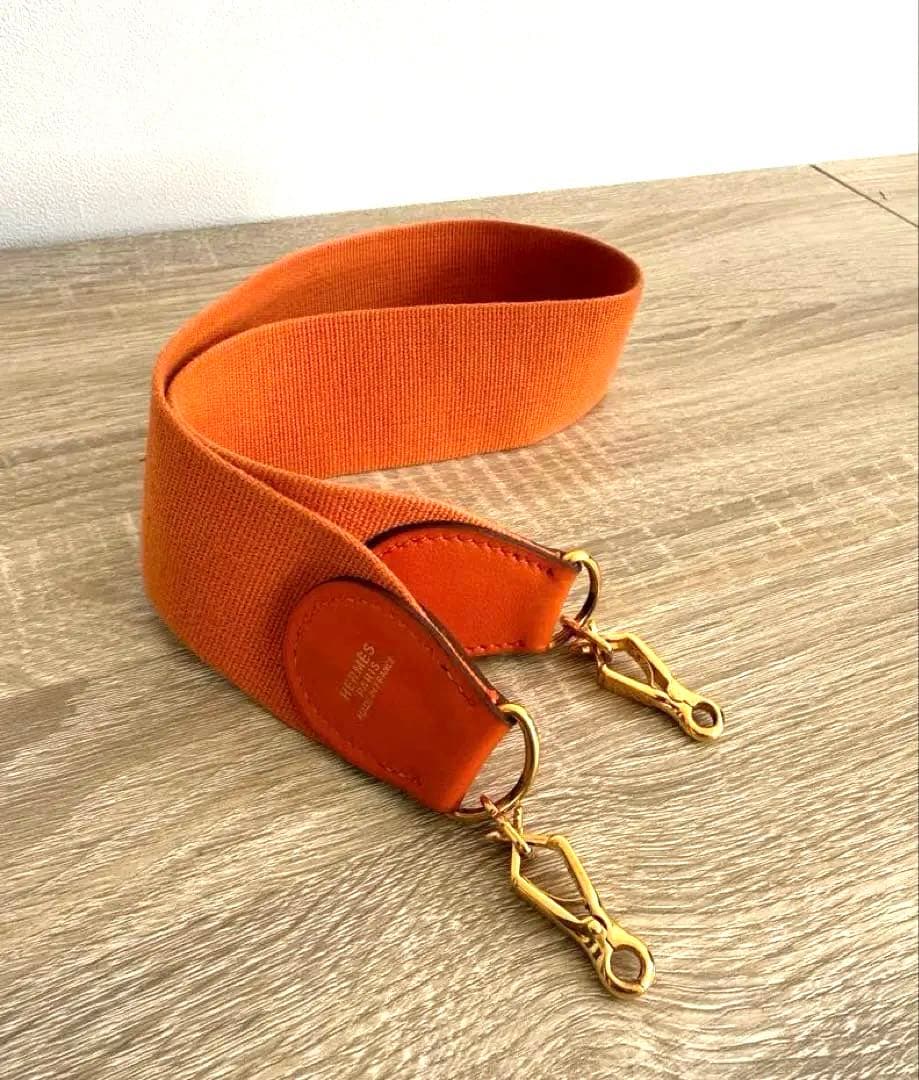 エルメス ヴィンテージ　バンドリエール オーダー　ショルダーストラップ