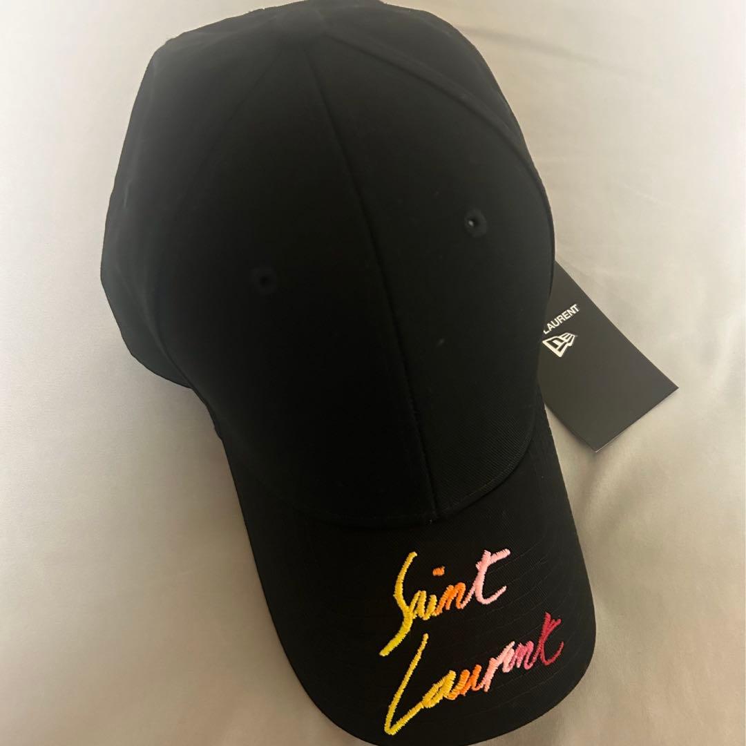 ★SAINT LAURENT★YCL36×New Era★ベースボールキャップ★