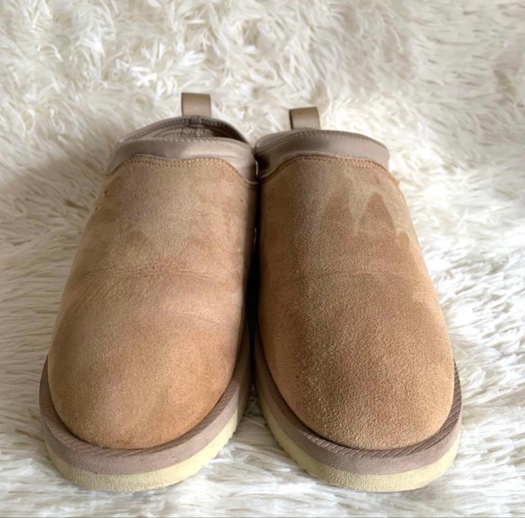 なおぼう様SUICOKEスイコック ムートン スリッポン サボ25cm