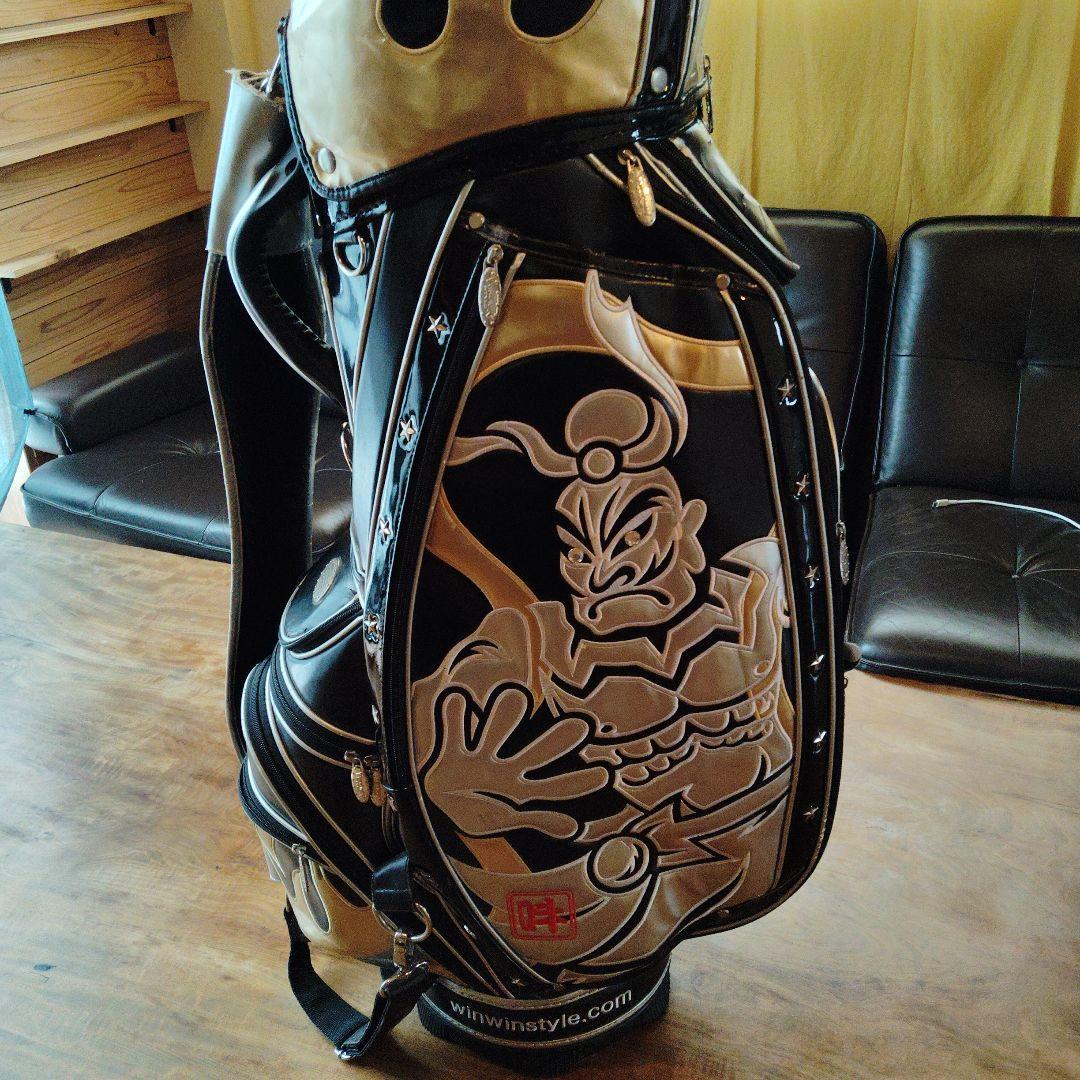 WIN WIN STYLE ゴルフバッグ 武士デザイン