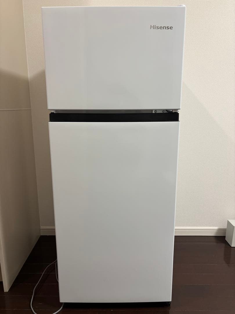 ハイセンス 冷蔵庫 ホワイト HR-B12HW 124L 2023年]