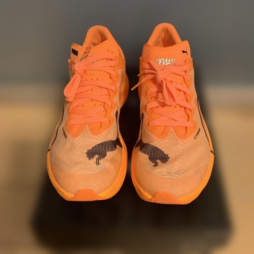 走行距離10キロ程度PUMA ディヴィエイトニトロエリート3 26.5cm