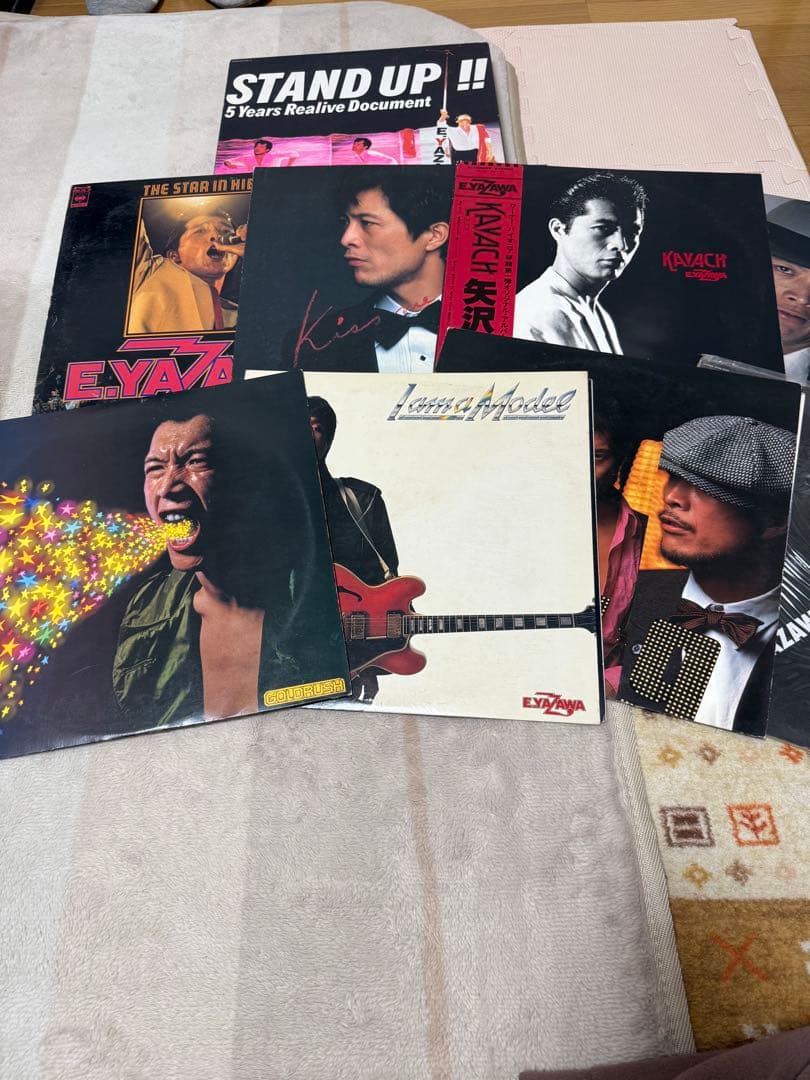 矢沢永吉レコード8セット(12枚)