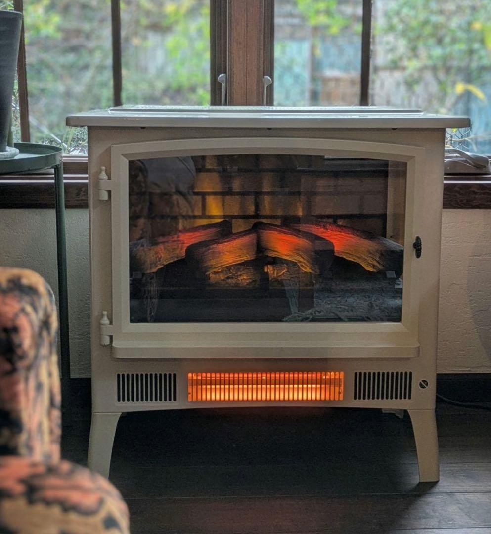 Duraflame アメリカ暖炉風電気温風機 暖炉型ファンヒーター