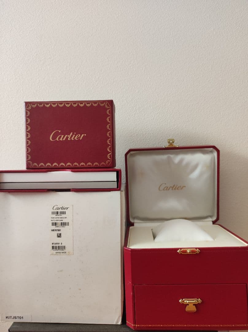 Cartier カルティエ 箱 TANK タンク WB707331 腕時計
