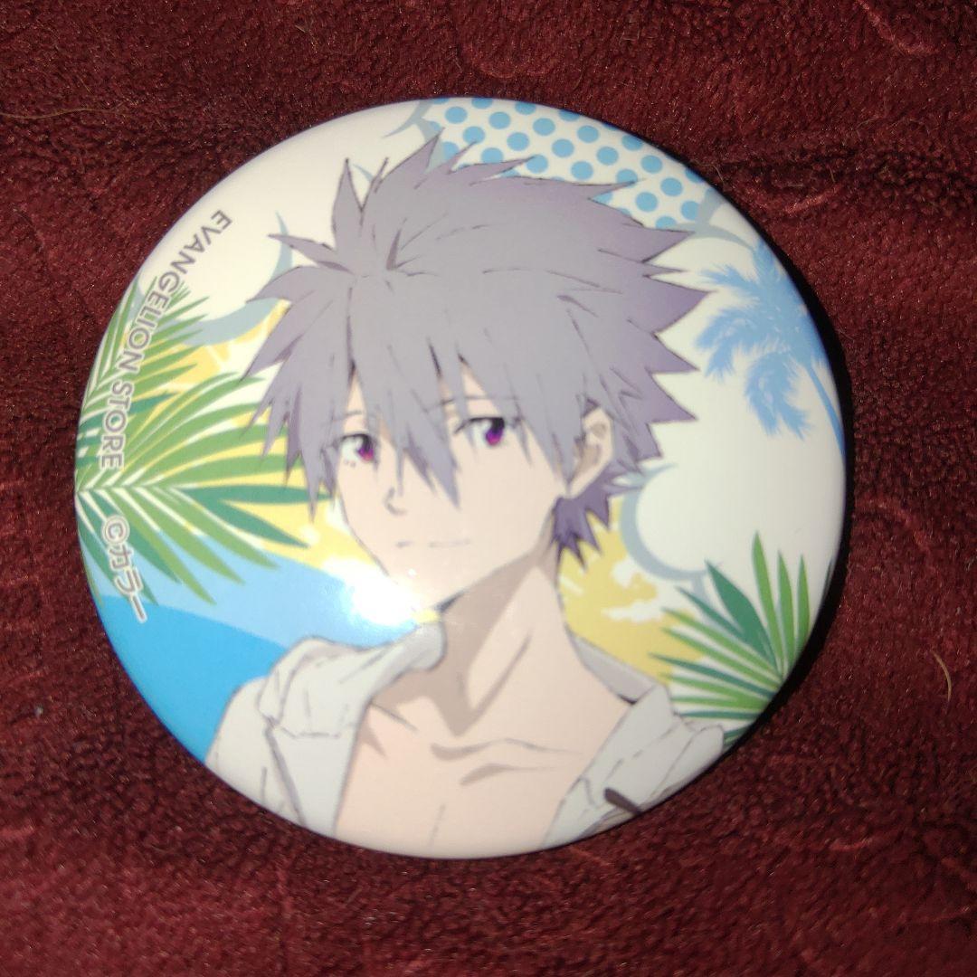 (1)　エヴァ　缶バッジ　渚カヲル