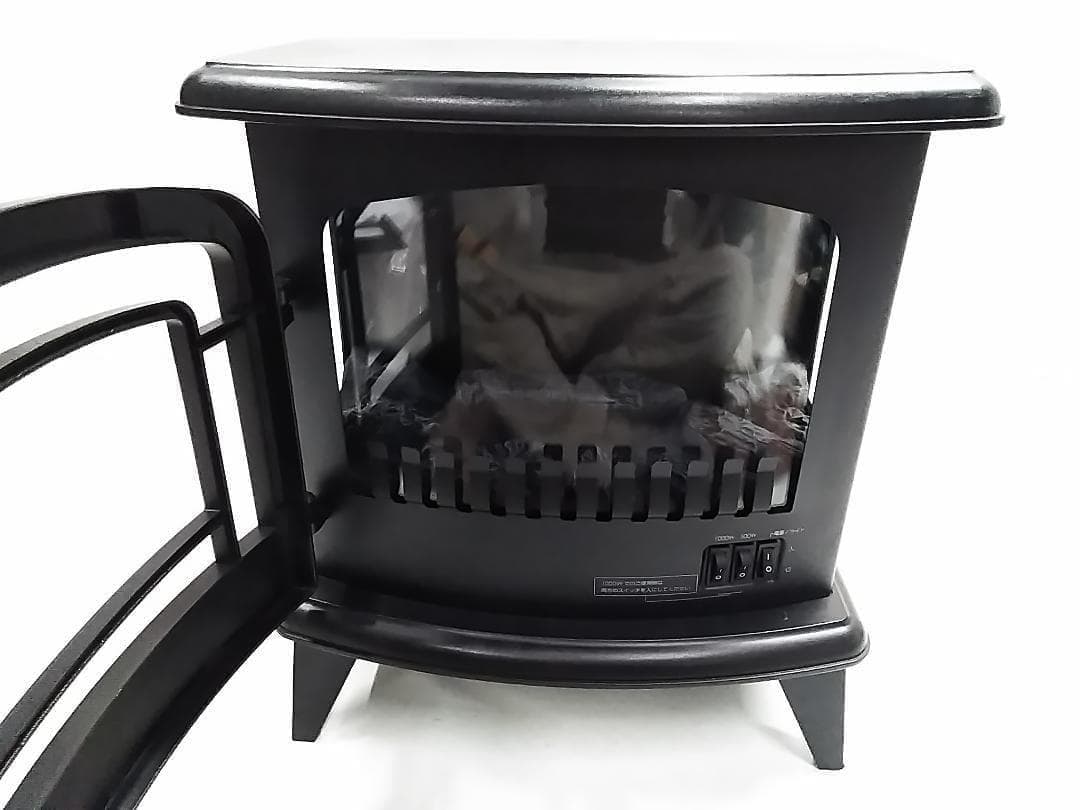 ニトリ ワイド暖炉型ファンヒーター BLT-999B-3-BK 2019年製 ★