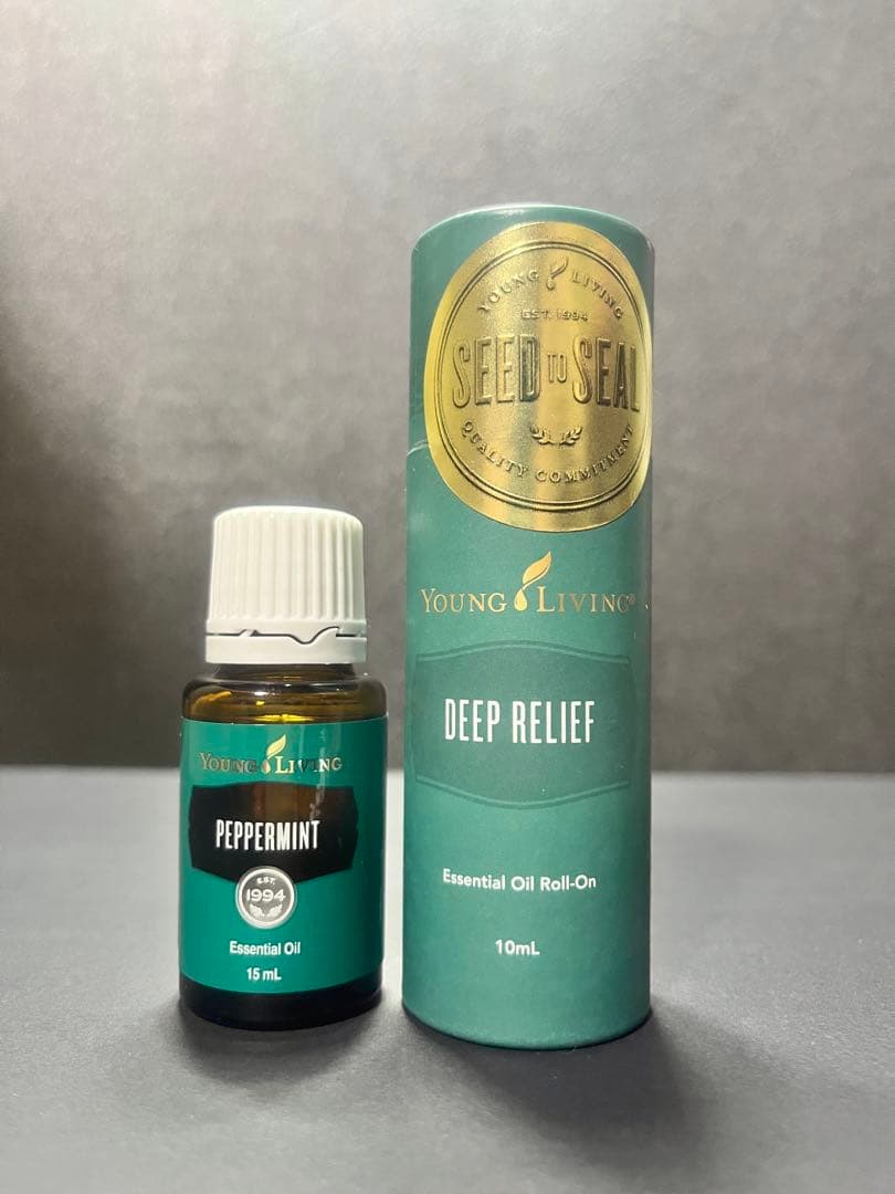 ヤングリビング　ロールオンディープリリーフ＆ペパーミント15ml