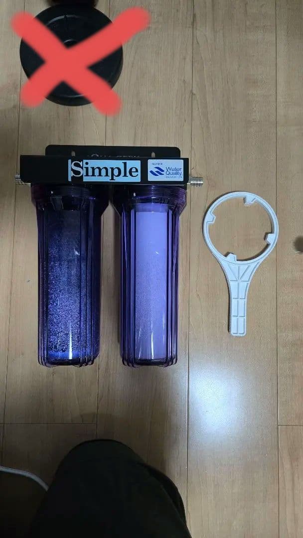 アクアギーク 浄水器 Simple シンプル 淡水専用