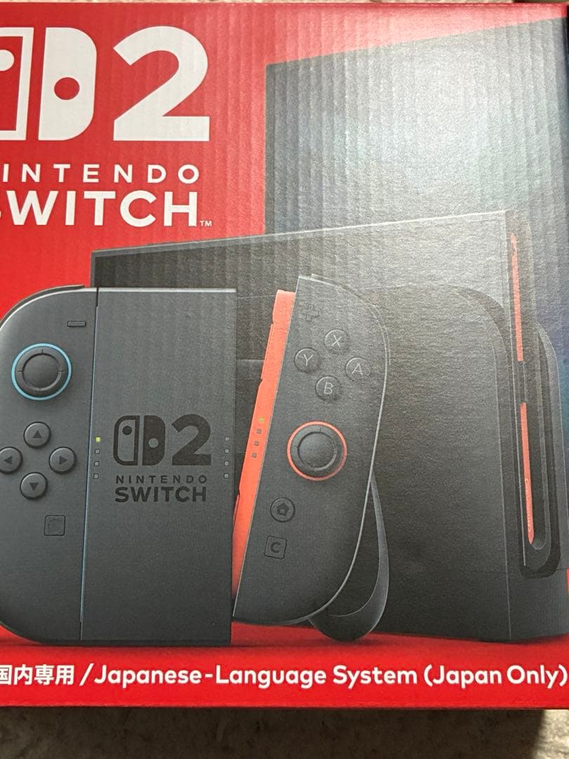 【新品未使用】Nintendo Switch2 日本語・国内本体セット