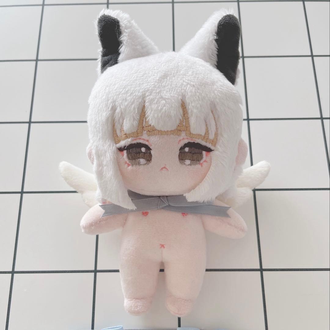 15cm 自作ぬいぐるみ　天使ちゃん　着せ替え　ハンドメイド　オリジナル