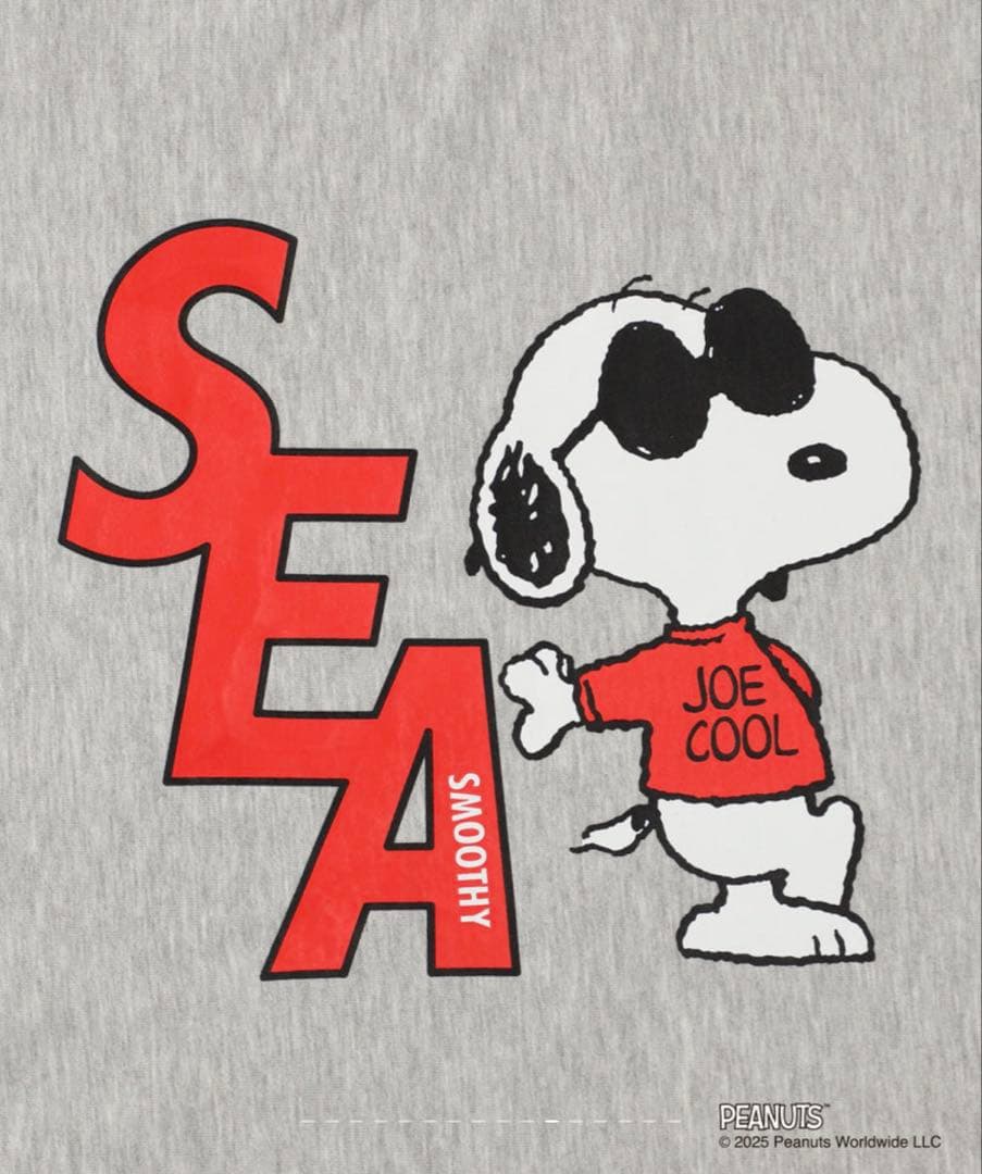 SMOOTHY × WDS Snoopy Crewneck Sweatshirt