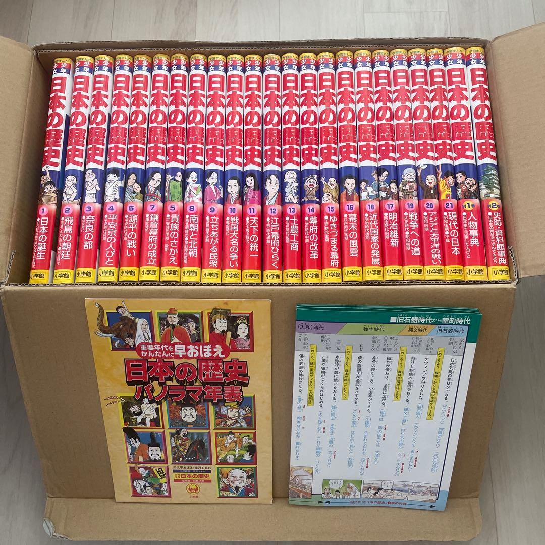 日本の歴史 改訂 23巻セット　中学受験
