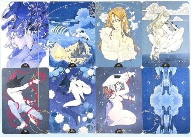 【正規品オラクルカード】イタリアの人気イラストレーターによる情熱と官能のデッキ