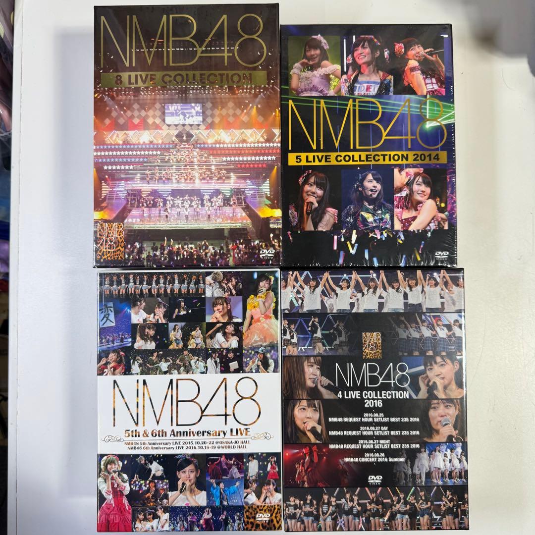 NMB48 LIVE COLLECTION DVDボックス 4点 まとめ売り
