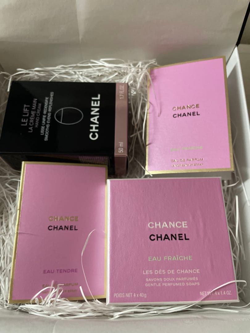 【新品未使用】CHANEL CHANCE 香水とソープセット