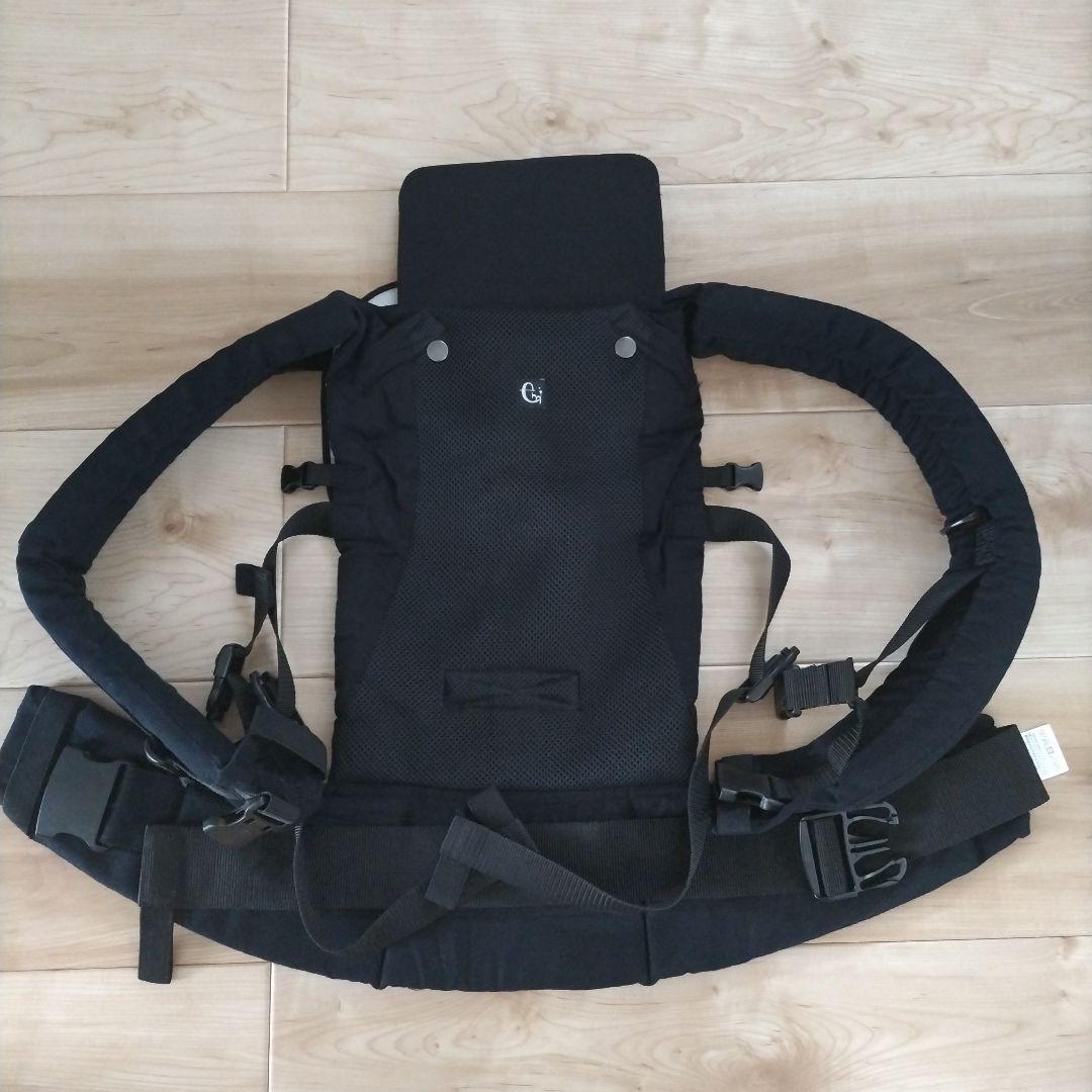 ファムキャリー　ブラック 抱っこ紐　おんぶ紐　説明書付き