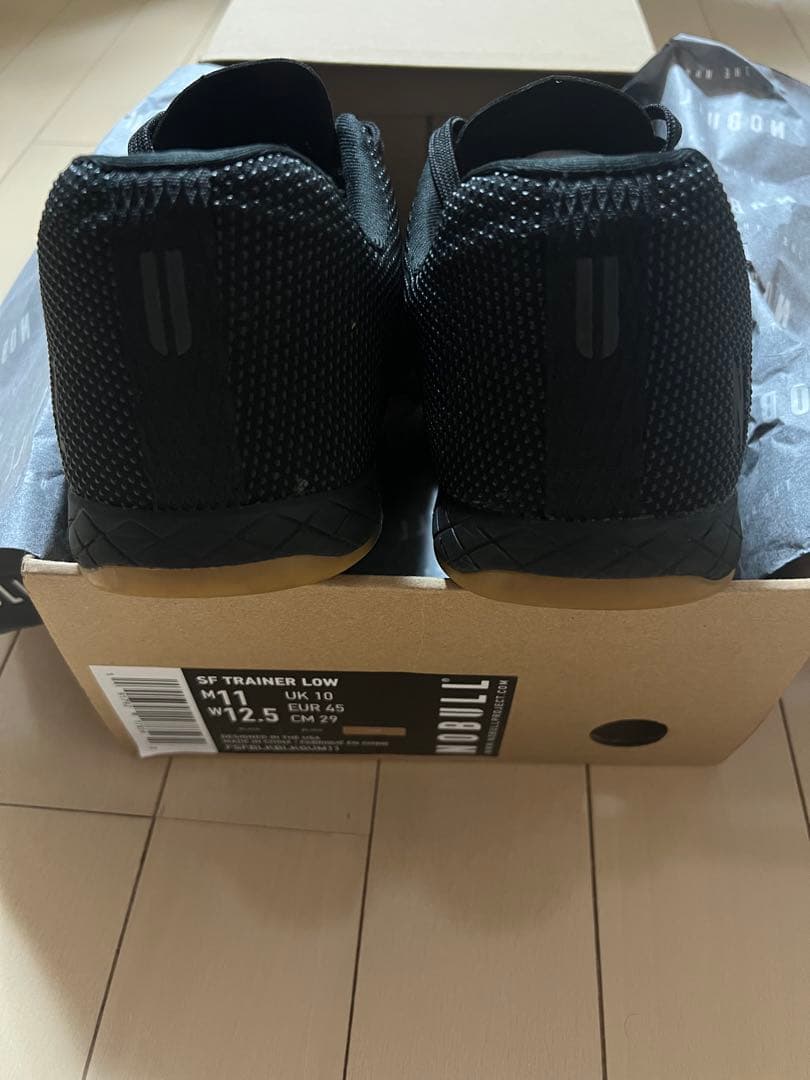 箱付き　NOBULL トレーニングシューズ 29cmブラック　+ ソックス