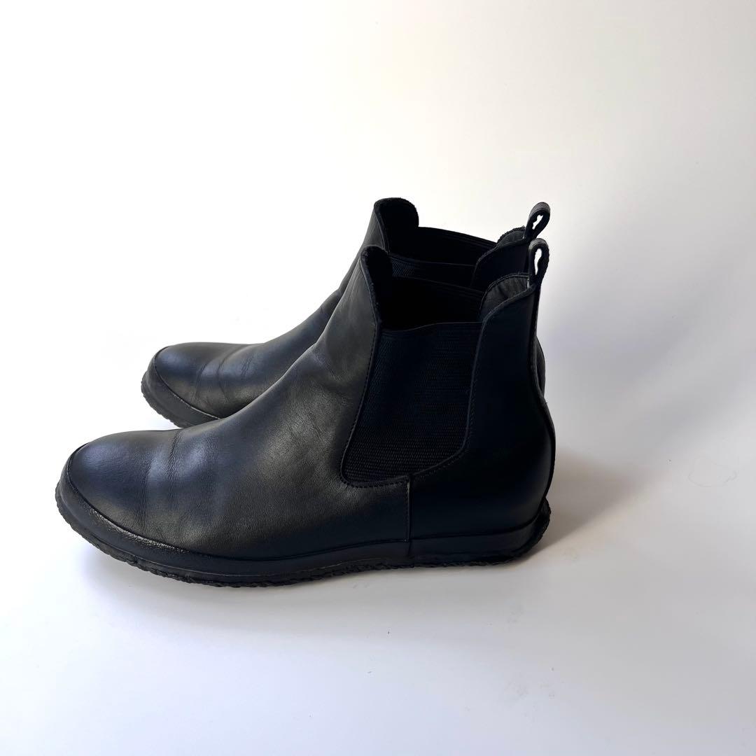 美品☆スピングルムーブ　ニーマ　サイドゴア　ブーツ　SS(23.5cm)ショート