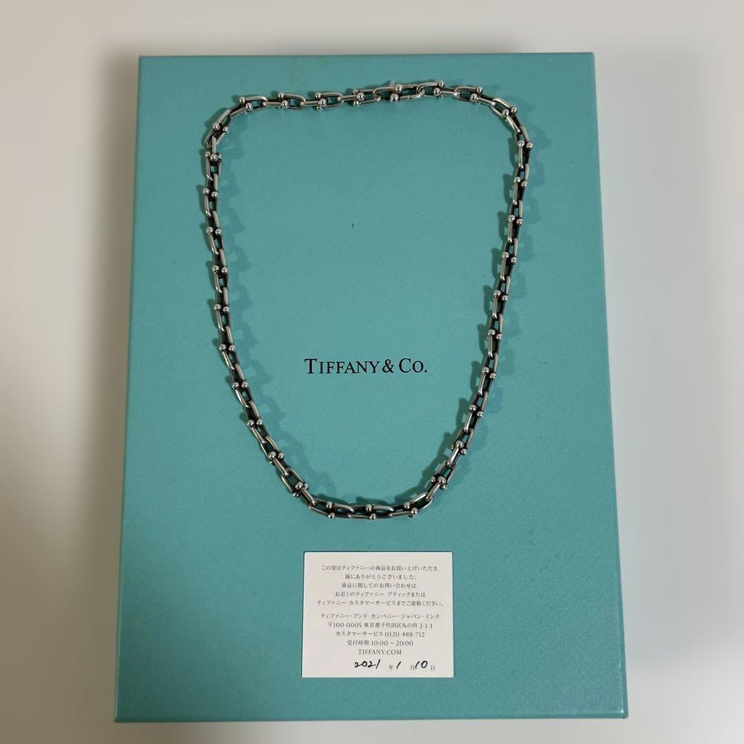 TIFFANY ティファニー ハードウェア スモール リンクネックレス
