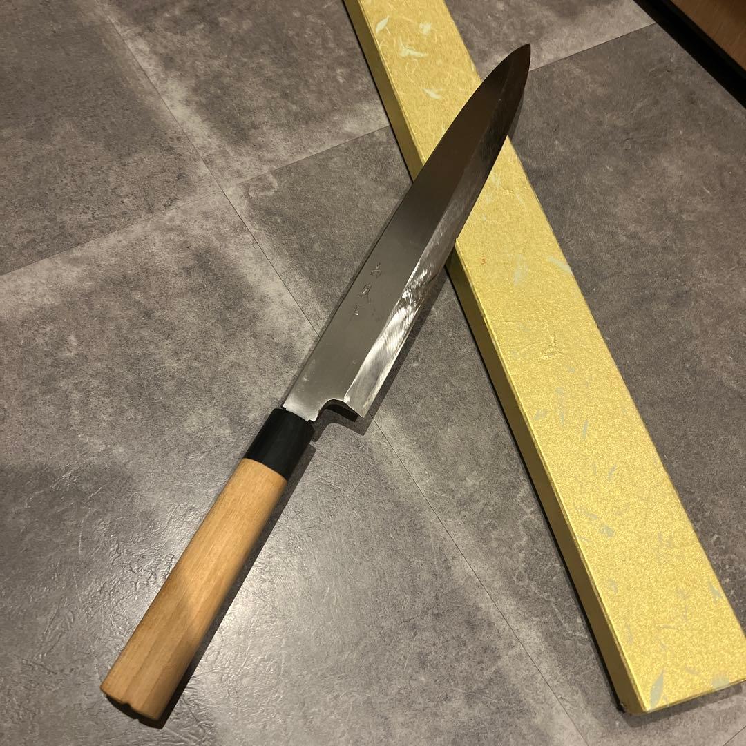 高鳳　鈴木商事　極上　別注　柳出刃360mm