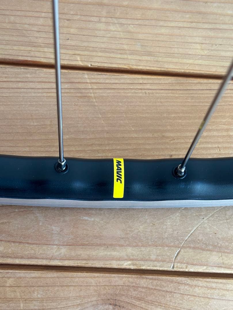 美品 手組 MAVIC OPEN PRO UST ピスト ホイール グランコンペ